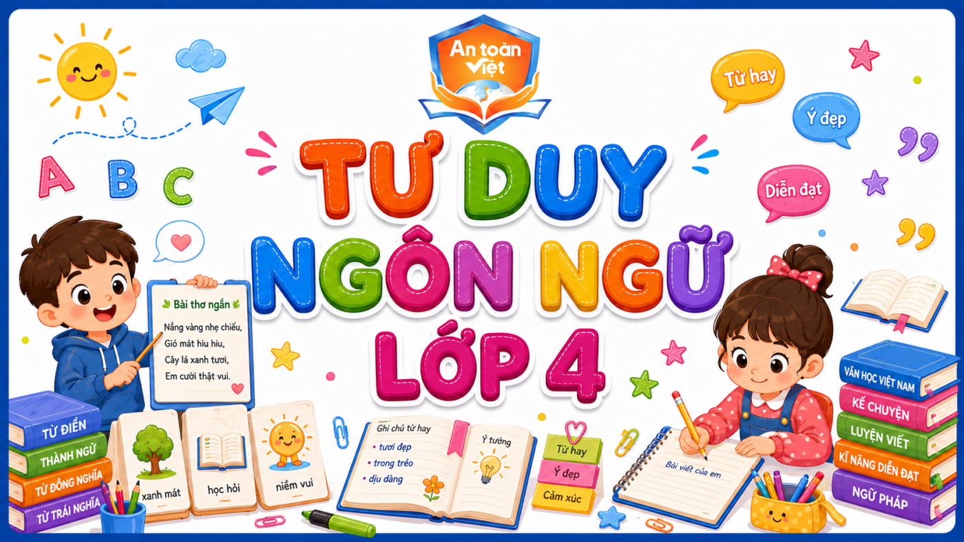 Tư Duy Ngôn Ngữ Lớp 4 (70T)